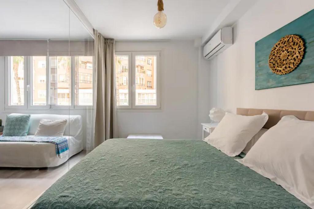 Nuevo Apartamento Lujo Playa Malagueta-Centro 말라가 외부 사진